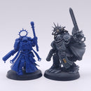 Warhammer 40k: Space Marines Chaplain and Black Templar Marshal BJ161