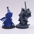 Warhammer 40k: Space Marines Chaplain and Black Templar Marshal BJ161