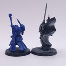 Warhammer 40k: Space Marines Chaplain and Black Templar Marshal BJ161