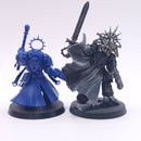 Warhammer 40k: Space Marines Chaplain and Black Templar Marshal BJ161