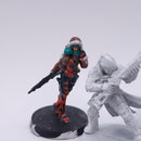 Corvus Belli Infinity: Yu Jing Fireteam Part Painted  BR152