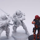 Corvus Belli Infinity: Yu Jing Fireteam Part Painted  BR152