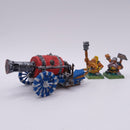 Warhammer Old World: Dwarf Flame Cannon Painted AJ188