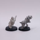 Warhammer Old World: Dwarf Thunderer Rifleman And Mordheim Dog BR200