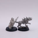 Warhammer Old World: Dwarf Thunderer Rifleman And Mordheim Dog BR200