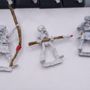 Warhammer Old World: Metal 1987 Skeleton Archers and Champion with Axe BR184