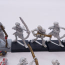 Warhammer Old World: Metal 1987 Skeleton Archers and Champion with Axe BR184