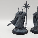 Warhammer Age of Sigmar Slaves to Darkness Chaos Lord and Scorcerer Lord BR012