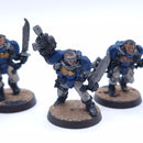 Warhammer 40k: Space Marines Metal Ultramarines Scout Squad BH030
