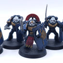 Warhammer 40k: Space Marines Veterans with Breacher Shields AI063