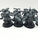Warhammer 40k Chaos Space Marines Legionaries with Red Corsairs upgrades AN018