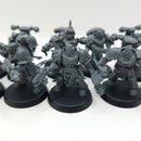 Warhammer 40k Chaos Space Marines Legionaries with Red Corsairs upgrades AN018