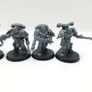 Warhammer 40k Chaos Space Marines Legionaries with Red Corsairs upgrades AN018