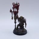Warhammer AoS: Orruk Warclans Kruleboyz Killaboss and Murknob with Belcha-banna BN093