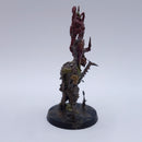 Warhammer AoS: Orruk Warclans Kruleboyz Killaboss and Murknob with Belcha-banna BN093