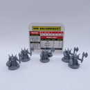 Warhammer 40k: 2nd Edition Ork Boys and Cardboard Ork Dreadnought AF107