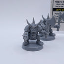 Warhammer 40k: 2nd Edition Ork Boys and Cardboard Ork Dreadnought AF107