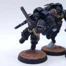 Warhammer 40k: Space Marines Blood Angels Assault Intercessors with Jump Packs Painted BP156