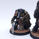 Warhammer 40k: Space Marines Blood Angels Bladeguard Veterans Painted BP170