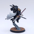 Warhammer 40k: Space Marines Blood Angels Captain with Jump Pack Painted BP155