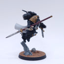 Warhammer 40k: Space Marines Blood Angels Captain with Jump Pack Painted BP155