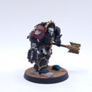 Warhammer 40k: Space Marines Blood Angels Terminator Chaplain Painted BP171