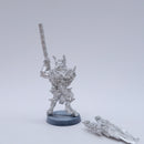 Warhammer Old World: 2001 Khorne Bloodletter with Banner BO049