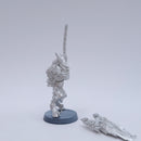 Warhammer Old World: 2001 Khorne Bloodletter with Banner BO049
