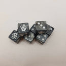 Games Workshop Lord of the Rings Isengard White Hand Dice - No Case BH116