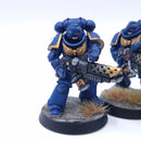 Warhammer 40k: Space Marines Ultramarines Infernus Squad Painted BH065