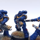 Warhammer 40k: Space Marines Ultramarines Infernus Squad Painted BH065