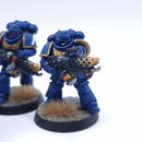 Warhammer 40k: Space Marines Ultramarines Infernus Squad Painted BH065