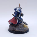 Warhammer 40k: Space Marines Ultramarines Terminator Captain and Librarian Painted BJ176