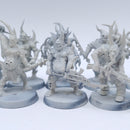 Warhammer 40k: Chaos Space Marines  Deathguard Pox Walkers AZ080