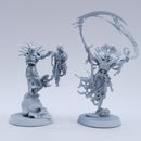 Warhammer AoS: Ossiarch Bonereapers Mortisan Soulreaper and Mortisan Boneshaper AH141