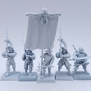 Warhammer Old World: Empire Captain of The Empire with Greatswords AZ007