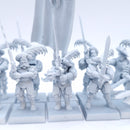 Warhammer Old World: Empire Captain of The Empire with Greatswords BO124