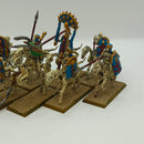 Warhammer the Old World Tomb Kings Skeleton Horsemen and Liche Priest  BF014