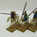 Warhammer the Old World Tomb Kings Skeleton Horsemen and Liche Priest  BF014