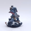 Warhammer 40k: Space Marines Space Wolves Arjac Rockfist Well Painted AE158