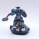 Warhammer 40k: Space Marines Space Wolves Arjac Rockfist Well Painted AE158