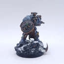 Warhammer 40k: Space Marines Space Wolves Arjac Rockfist Well Painted AE158