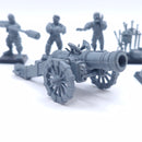 Warhammer Old World: Empire Cannon Crew and Engineer with Hochland Long Rifle AE018