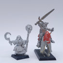 Warhammer Old World: Empire Jade Wizard on Foot and Mounted BA011