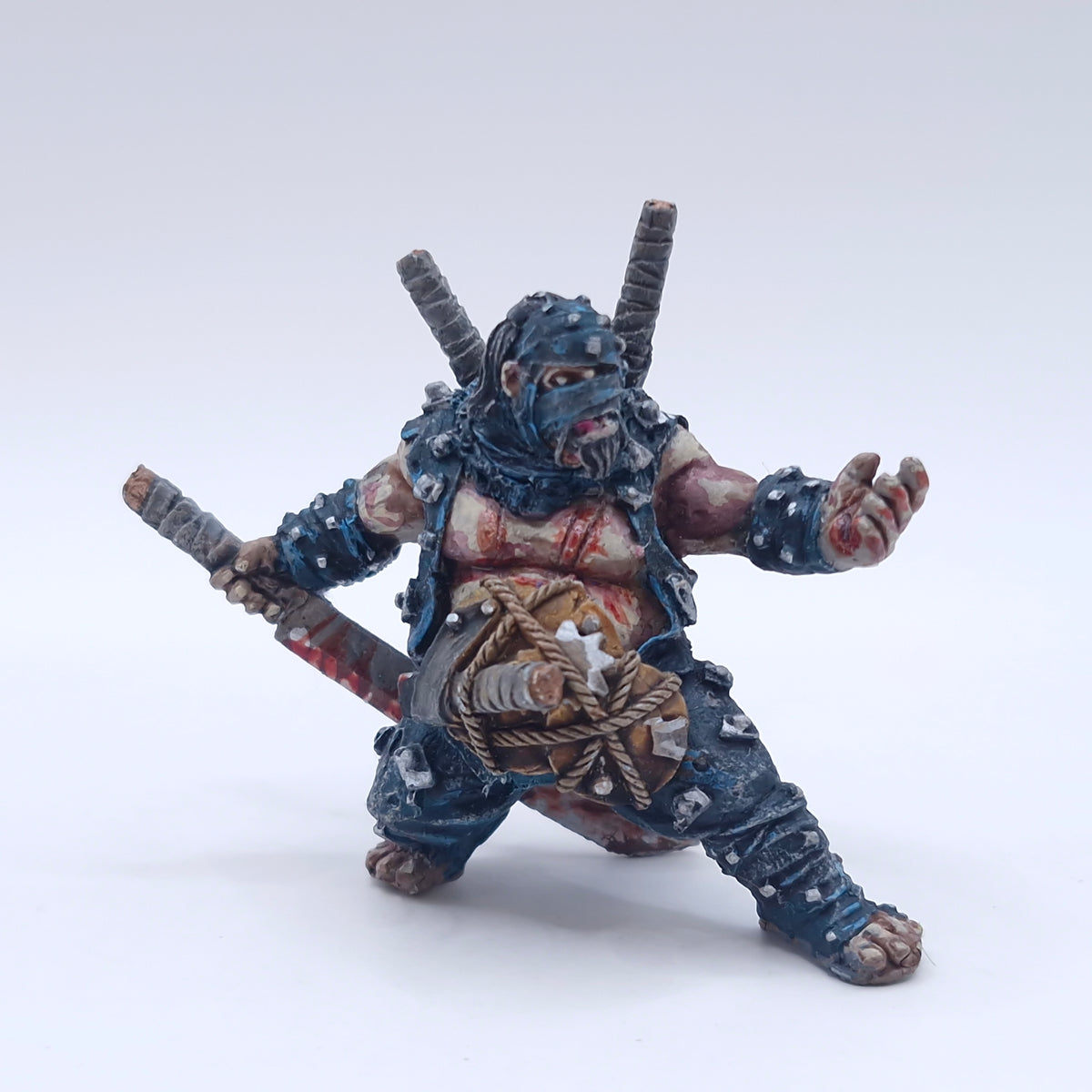 Warhammer AoS: Ogor Mawtribes Ninja Maneater Resin Painted BO192