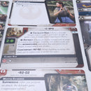 Star Wars Legion: Leia Organa with C-3PO and R2D2 Cards AT110