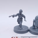 Star Wars Legion: Leia Organa with C-3PO and R2D2 Cards AT110