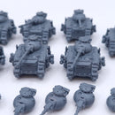 Warhammer Legions Imperialis: Predator Squadron with Weapon Options BP082