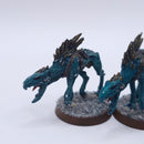 Warhammer 40k: T'au Metal Kroot Hounds Painted AJ134