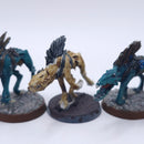 Warhammer 40k: T'au Metal Kroot Hounds Painted AJ134